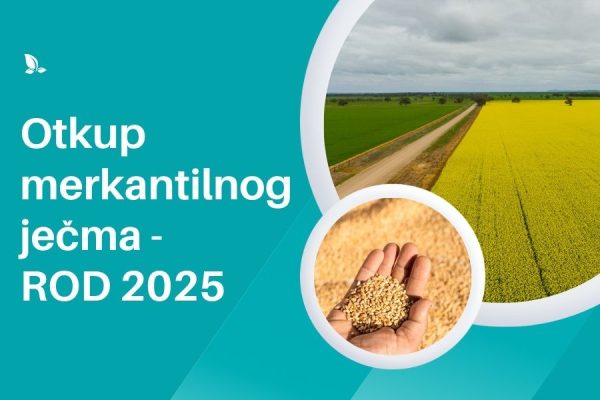 Otkup merkantilnog ječma rod 2025